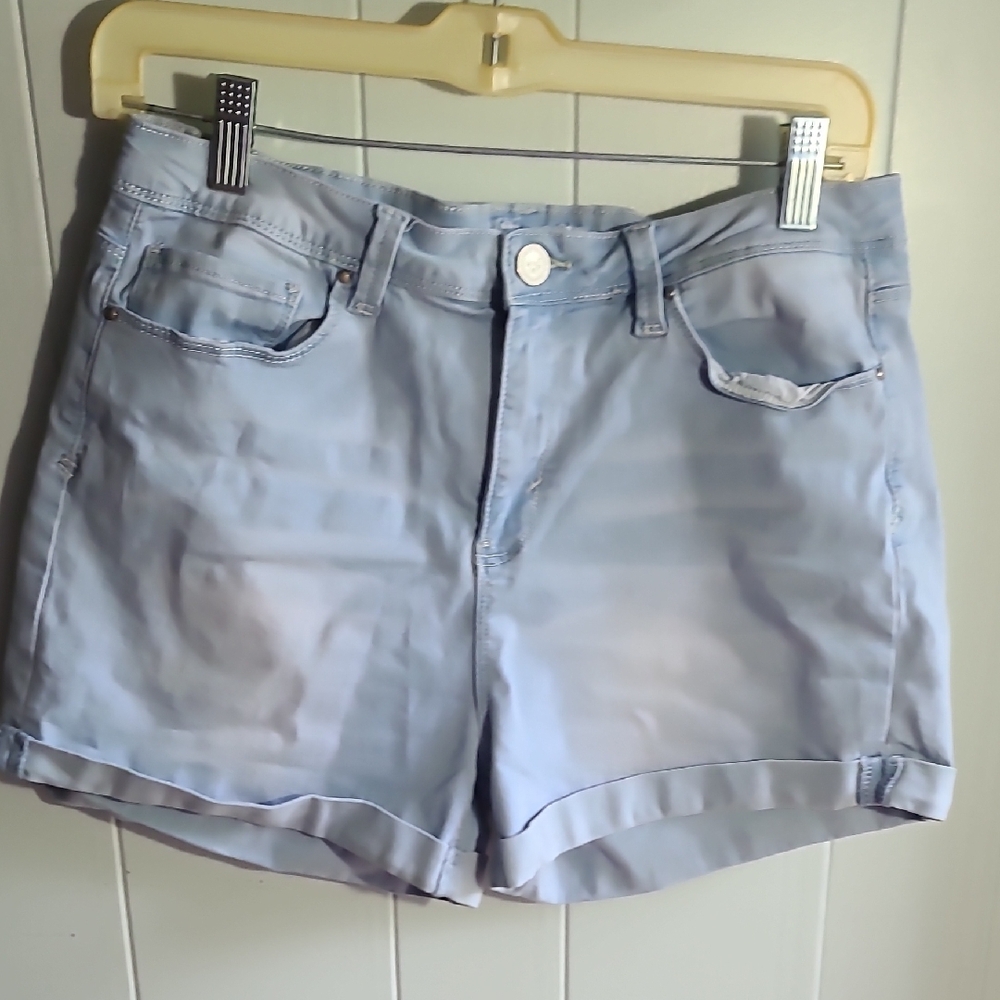 Light Blue Women's Denim Shorts